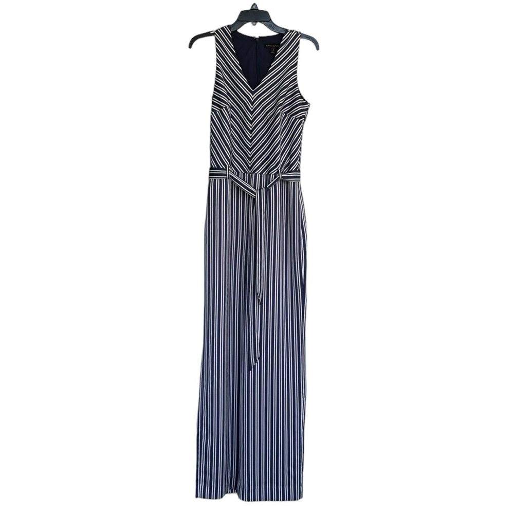 Banana Republic Striped Jumpsuit Size 4